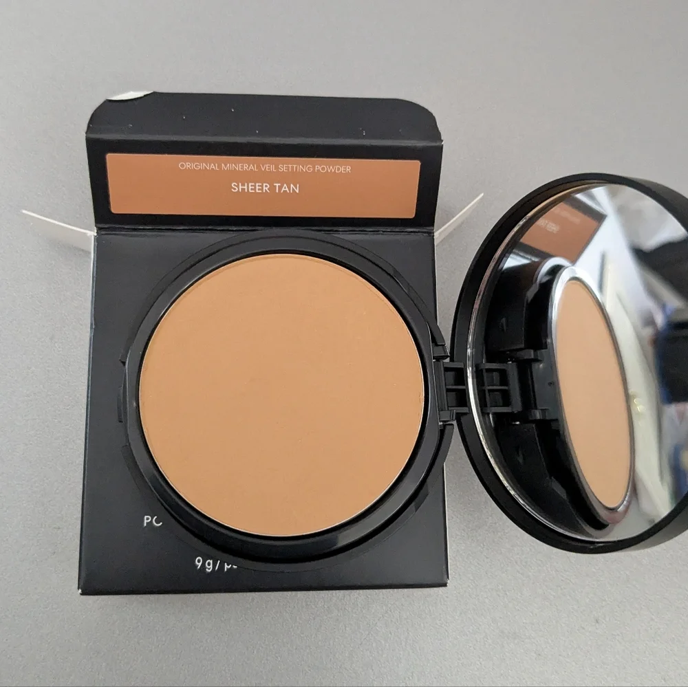BareMinerals Original Mineral Veil Pressed Setting Powder, Sheer Tan